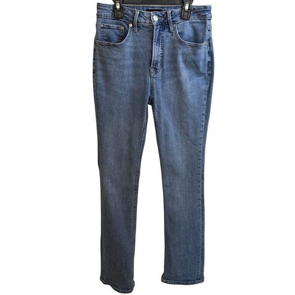Free Assembly High Rise Boot Cut Jeans - Picture 1 of 6